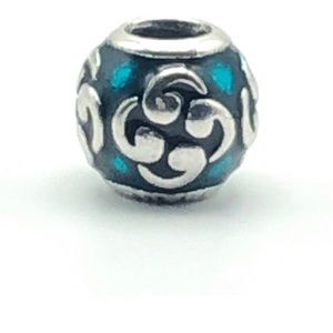 Pandora blue zen charm